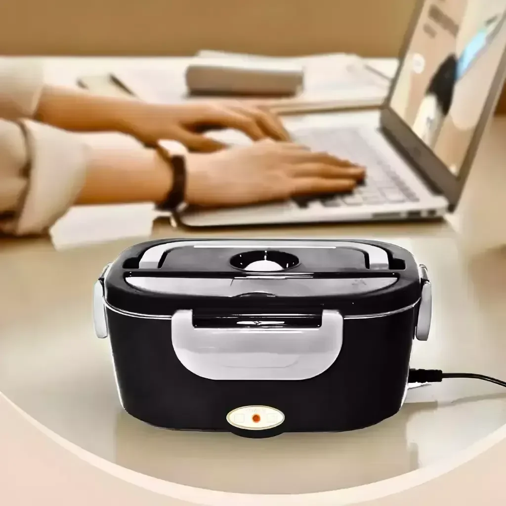 Ver imagem 3 de Marmita Elétrica Portátil Bivolt - Preto