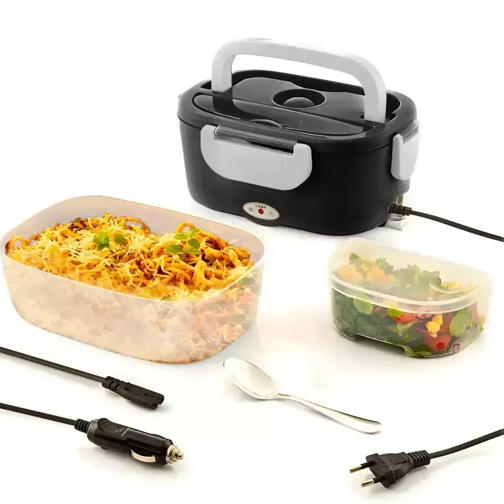 Ver imagem 2 de Marmita Elétrica Portátil Bivolt - Preto