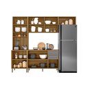 Ver mais imagens de Cozinha Modulada Esmeralda:branco