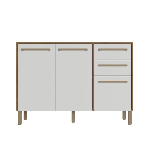 Cozinha Modulada Esmeralda:branco