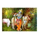 Ver imagem 2 de Placa Decorativa Mdf Krishna Tamanho 20x27cm Modelo 5