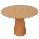 Ver imagem 2 de Mesa de Jantar Cone 1,50cm Redonda Base e Tampo Amadeirada Frejo