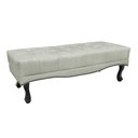 Ver imagem 2 de Cabeceira Cama Box King 195cm e Recamier Vicenza Veludo Prata S04 - D'Rossi