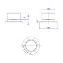 Ver imagem 3 de Acionamento Monocomando Deca You 4990.br104.mt Redondo de Bancada Dynamic White