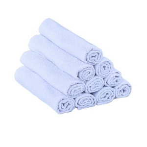 Kit 10 Toalhas Manicure Perfeito Estilo Branco