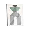 Ver imagem 2 de Quadro Decorativo Linhas Formas Minimalista