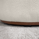 Ver imagem 5 de Poltrona Decorativa Orgânica Espanha Sala e Recepção Bouclê:bege Claro