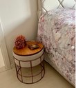 Ver imagem 4 de Banco Mesa Auxiliar Grade Folidoro em Aço Carbono Espuma