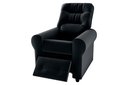 Ver imagem 3 de Poltrona Reclinável Mx24 Clio Veludo Preto E451 - Matrix