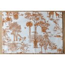 Ver mais imagens de Kit Jogo Americano 4 Lugares Mesa Posta Toile Marrom 52x36cm
