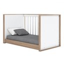Ver mais imagens de Quarto de Bebê Completo Confete 1 Porta 3 Gavetas Branco/jequitibá - Henn