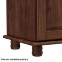 Ver imagem 4 de Balcao Madeira Maciça 3 Portas 3 Gavetas 129 Cm 8927 Cafe Milani Store Cafe