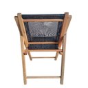 Ver imagem 3 de Cadeira de Madeira Fixa sem Braço com Tela Sling Natural – Preebel Tela Sling Preto