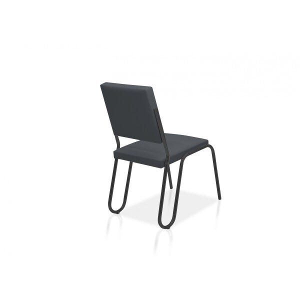 Kit 2 Cadeiras Safira Black em Linhão Cosmo - Pelaio - 2