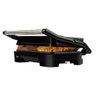 Grill Elétrico Mallory Asteria Compact Inox e Preto- 220v - 2