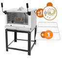 Ver imagem 1 de KIT - Forno Gás Industrial Roma Inox Infravermelho FIRIV80 + Grade extra + Kit Gás