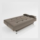 Ver imagem 3 de Sofá Cama 1,80m Fabiane Suede Capuccino Madelina Decor