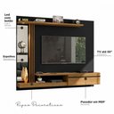 Ver imagem 3 de Painel Para Tv 55" Denver Bechara Preto Fosco C/Cinamomo