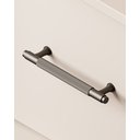 Ver imagem 3 de Puxador Zigrinato IL 1570 - Grafite- 160MM