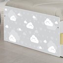 Ver imagem 4 de Cama Solteiro Nuvem Cinza Menino e Menina com Auxiliar