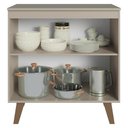 Ver imagem 6 de Balcão de Cozinha 80cm 2 Portas com Pés Nice Madesa