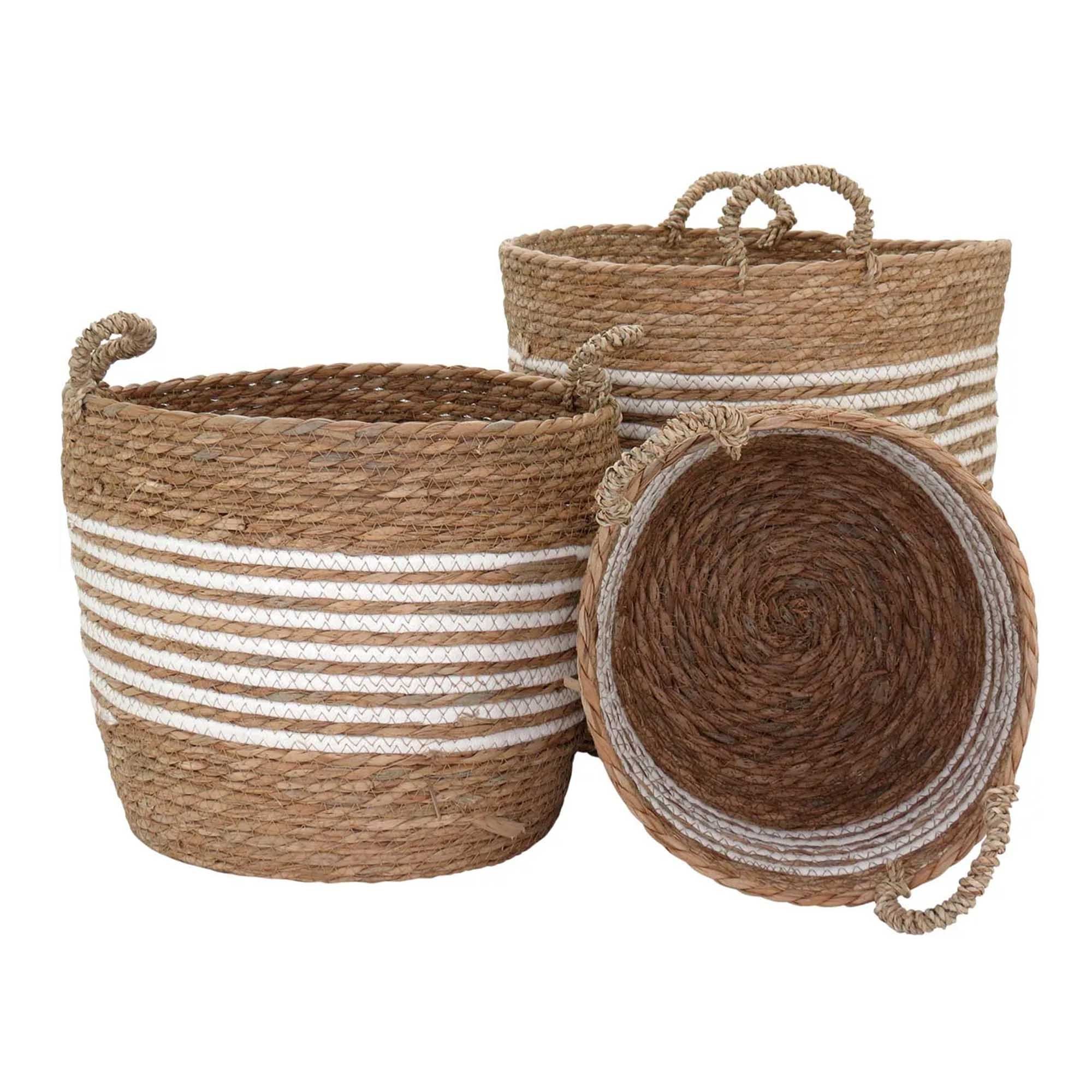 Cesta de Fibra Natural M 27x31 - 3