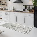 Ver imagem 1 de 2 Tapete Passadeira Tear Rustico Algodão Cozinha Quarto Ptx