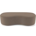 Ver imagem 3 de Kit Puff Redondo Lola e Puff Recamier Orgânico Orbit W01 Bouclê Bege - Lyam Decor