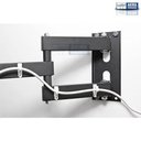 Ver imagem 3 de Gancho Adesivo Organizador de Cabos m Suporte para Equipamentos Eletrônicos Branco Tekbond 2 Peças