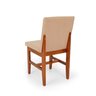 Conjunto Mesa de Jantar Talia 100cm Preta com 4 Cadeiras Sofia - MadeDecor:Bege - 7