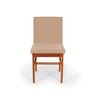 Conjunto Mesa de Jantar Talia 100cm Preta com 4 Cadeiras Sofia - MadeDecor:Bege - 8
