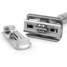 Barbeador Ajustável Safety Razor Qshave + 5 Lâminas Usa - 2