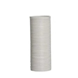 Vaso Grande em Ceramica com Textura - Acabamento Verde Claro Fosco - 1