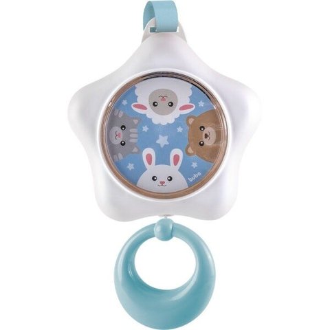 Mini Móbile Estrelinha Musical Azul - Buba