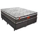 Ver imagem 3 de Cama Box Baú com Colchão Queen Size Molas Ensacadas Maranello Firme Fortezza 158x198