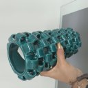Ver imagem 5 de Vaso Decorativo Enfeite Casa Home&co Cerâmica 31x13x13cm Azul Petroleo