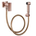 Ver imagem 1 de Ducha Higienica com Registro e Derivacao Cobre Escovado New Edge - Docol