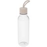 Squeeze Transparente Liv Flat Marmitou 700ml Garrafa de Água OU Bege Fechado - 1