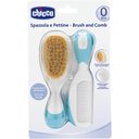 Ver imagem 2 de Escova e Pente Chicco Cerdas Naturais Azul