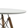 Mesa James 0,70 Redondo Branco OOL By Art Design - 3