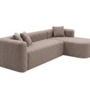 Ver imagem 5 de Sofá Orgânico Módulo Curvo Siena 2,6MTS Boucle Cappuccino - Vimont Moveis