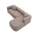 Ver imagem 4 de Sofá Orgânico Módulo Curvo Siena 2,6MTS Boucle Cappuccino - Vimont Moveis