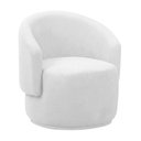 Ver imagem 3 de Poltrona Decorativa Sala de Estar Recepção Jasmine Suede Branco