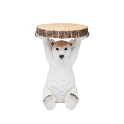 Mesa Lateral Urso Polar de Resina - 1