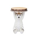 Ver imagem 1 de Mesa Lateral Urso Polar de Resina