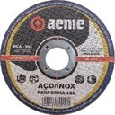 Ver imagem 2 de Disco Corte Aeme Aço/inox Dca 502 7x1/8x7/8 2t (178x3.2x22.2) 50 Unidades