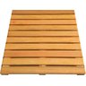 Deck de Madeira Modular 100x50cm com Pintura Neonx:osmocolor Natural Uv Gold - 1