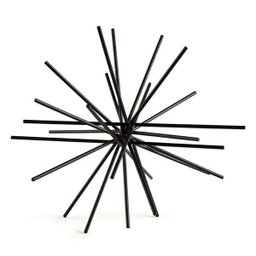 Ouriço Preto Em Metal M - 1