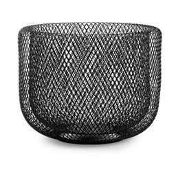 Centro De Mesa Preto Em Metal - 1