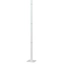 Ver imagem 5 de Kit 2 Postes 210cm Luminária Externo de Chão Clássicos Dital Branco Jardim Praças Residenciais